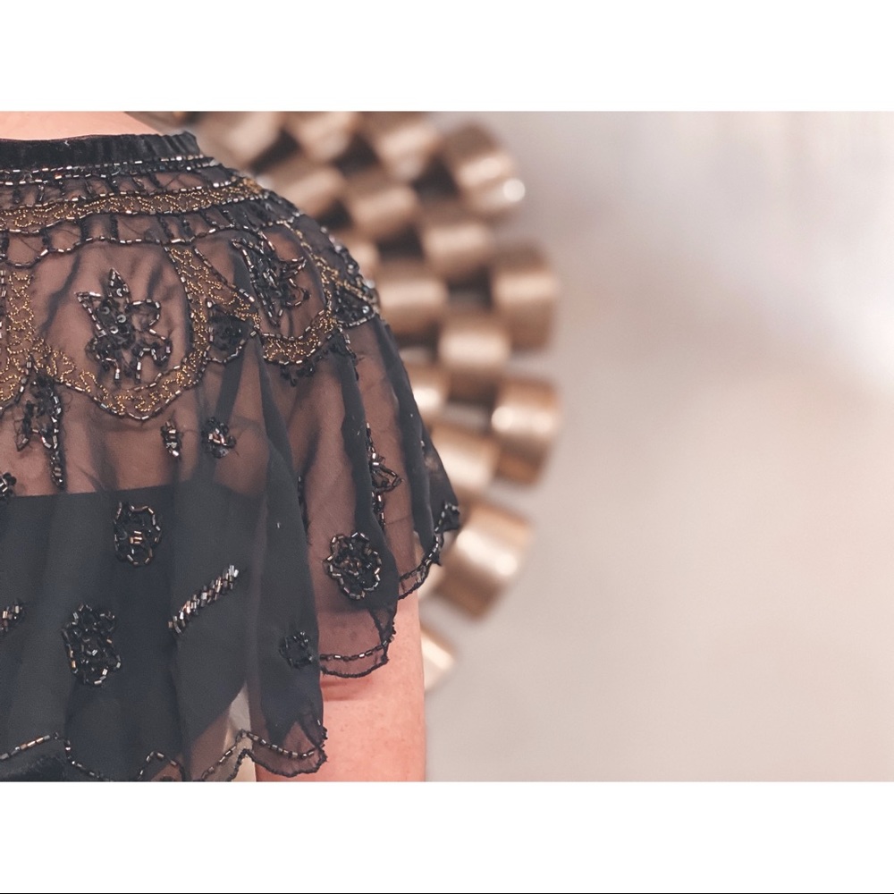 Sequin Shawl Wrap